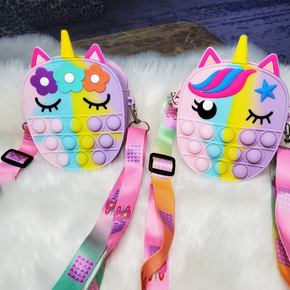 Poppable Unicorn 🦄 bag set ( 2 bags) - Picture 4 of 4